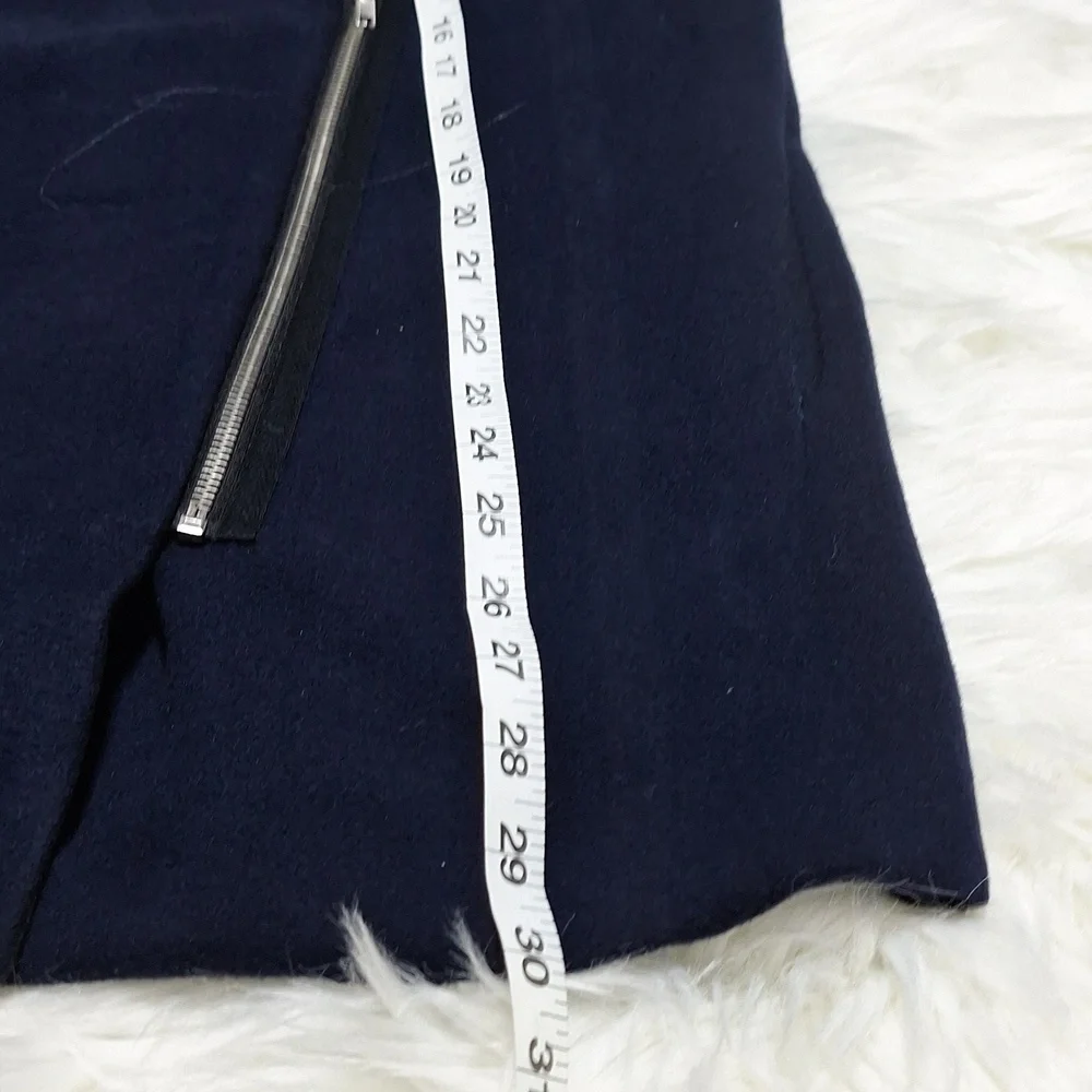 Forever 21 Med blue/ Grey coat with 2 front pockets